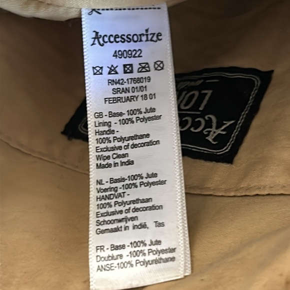 Accessorize London Round Jute Boho Textured Crossbody Bag - Picture 15 of 17